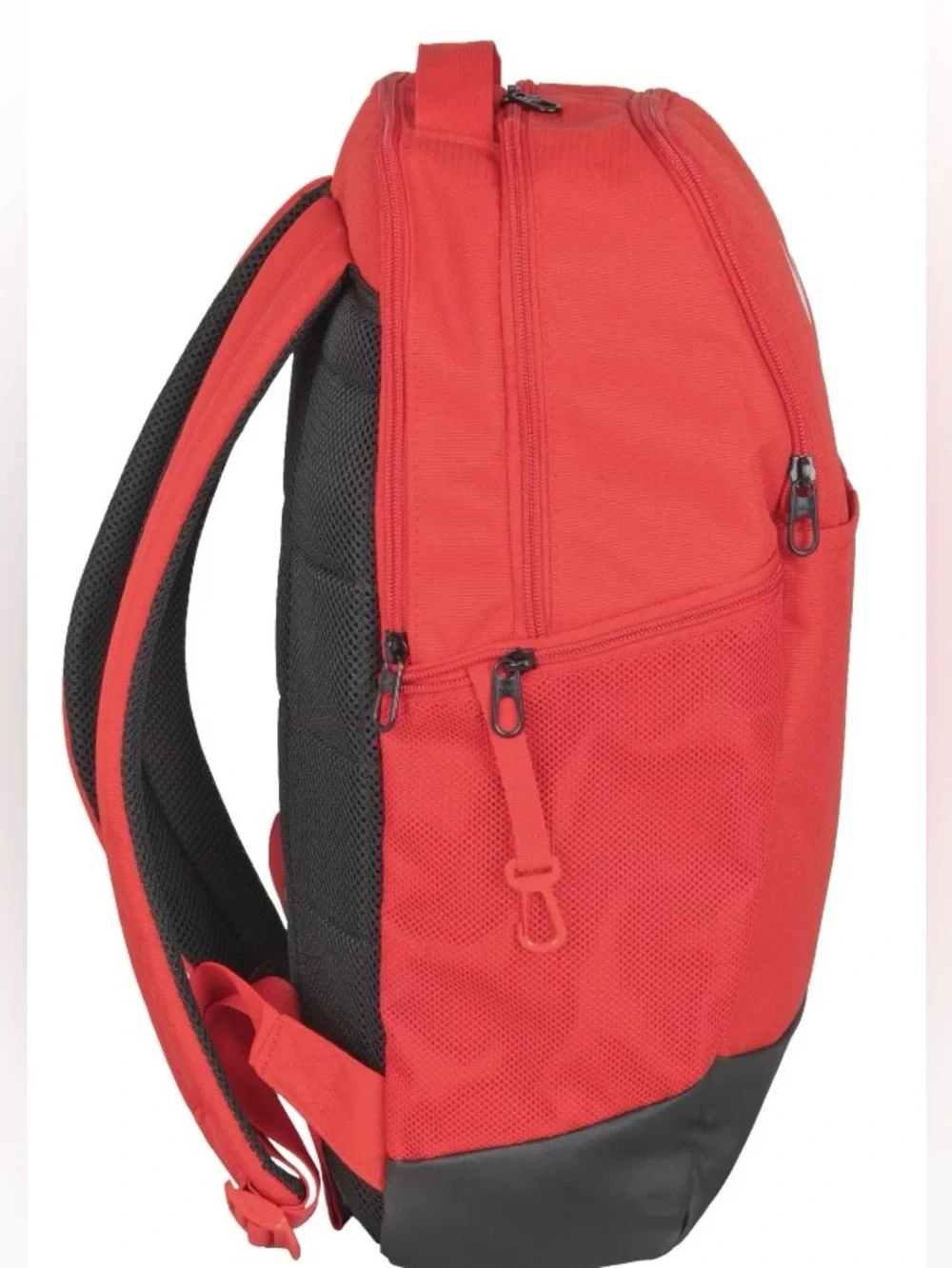 NIKE Brasilia 9.5 Training Backpack Red & Black Athletic Bag NEW